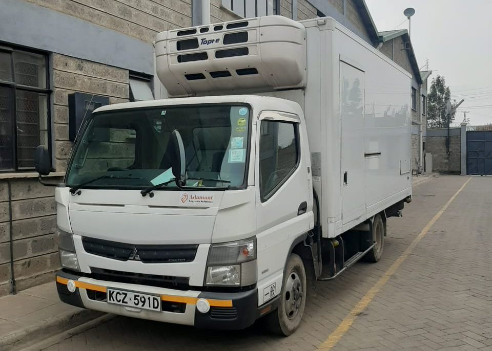 adamant logistics refrigerated trucks kenya